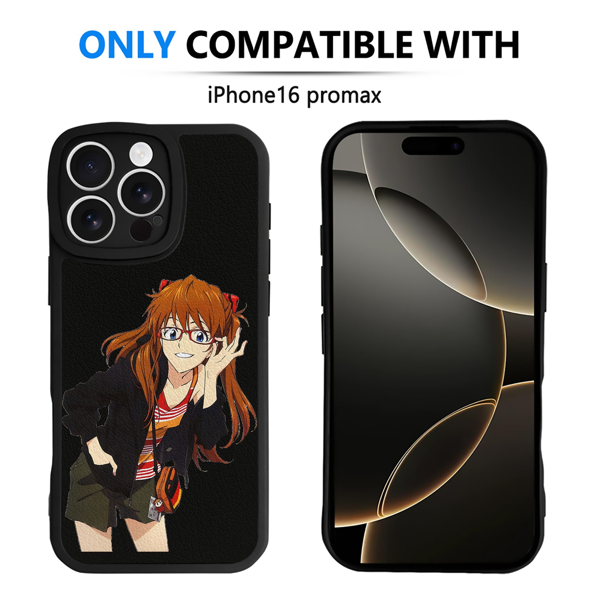 （画像用） EVA 新世紀エヴァンゲリオン 【iPhone 16シリーズ対応】シリコンスマホケース（レザー調） 材質：シリコン